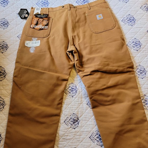 Carhartt Other - NWT Carhartt MidWeight QuiltLined Work Pants 44x30